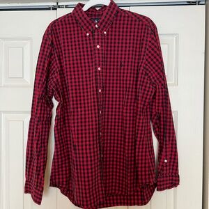 Ralph Lauren Red Plaid Button Down
